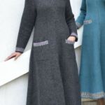 With a tree print on the hood, no lining inside