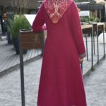 With a tree print on the hood, no lining inside