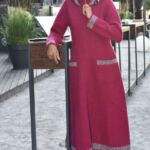 With a tree print on the hood, no lining inside